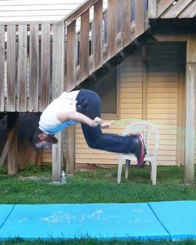 Jump Rope Handstand Trick