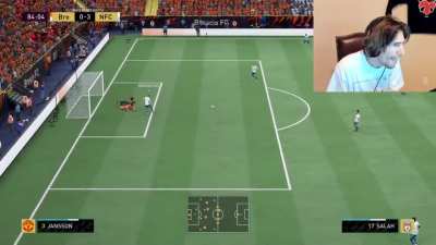 Streamer gets completely toyed with during his first FIFA 22 game