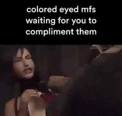 Blue eyes