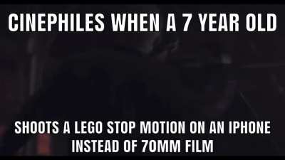 They're called "films" for a reason kiddo