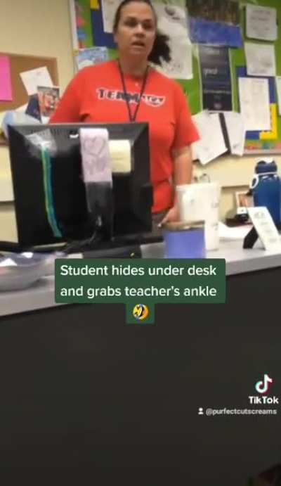 A scream of pure terror