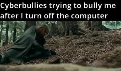 Not so tough now are ya?