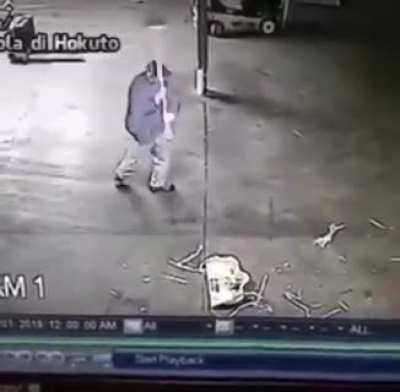When you realize you're alone at home