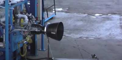 Rocket blast test