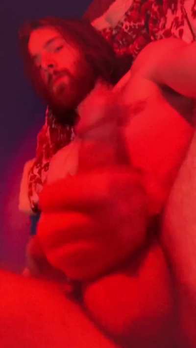 Jerking my cock