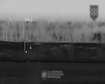 A sniper pair from the 3rd Brigade eliminates wagnerites in the Bakhmut sector.