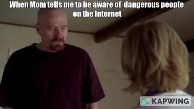 You're talking to me?