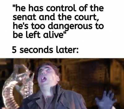he's too WEAK