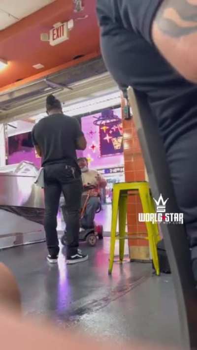 Access Denied: Employee Turns a Dude's Scooter Around For Trying To Enter After Getting Booted