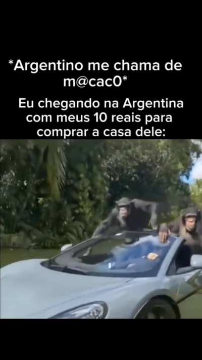 Fazer uma boa a&ccedil;&atilde;o e dar 1 real em troca de um sal&aacute;rio argentino (Banana)