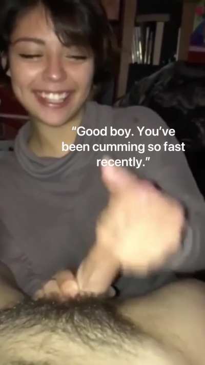 You were sent an old video of your girlfriend. You can&rsquo;t stop fucking thinking about it.
