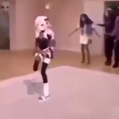 Obama Watches Uzaki Chan Dance For The First Time (1948 - Colorized footage)