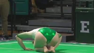 Raisa Boris: Eastern Michigan University gymnastics 🤍💚🦅🤸🏼&zwj;♀️