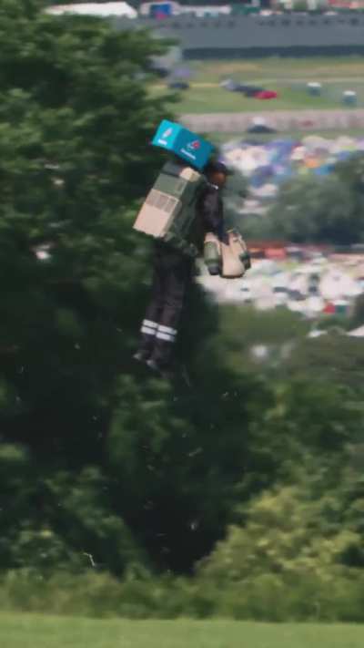 Jetpack delivery boy! 