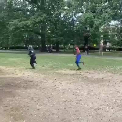 While I 360 noscope this kid&rsquo;s ankles