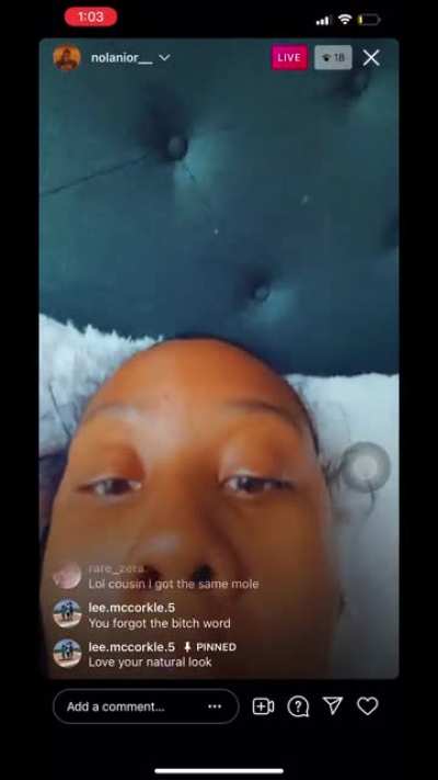 I wish I had clips of how she was acting before after the flash she got super submissive. Guess she like being called bitch😂