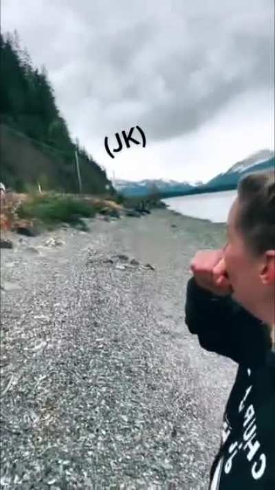 A scream that probably saved a life
