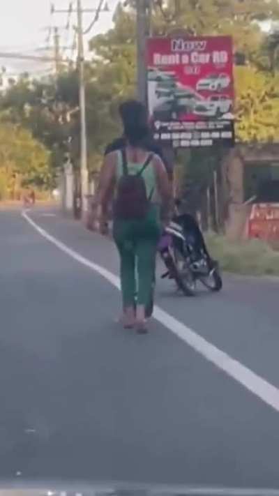 Is this karma or she just skipped physics classes on school?