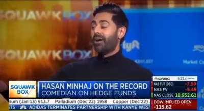 Hasan Minhaj - " I lost lot of money watching this show"