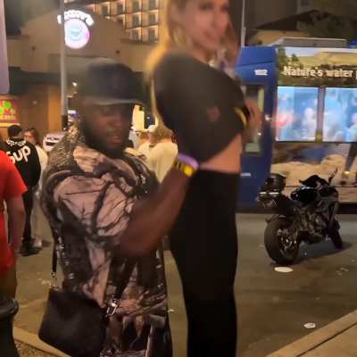 He curls beautiful women before fucking their souls out.