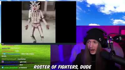 Bro got the whole smash bros roster