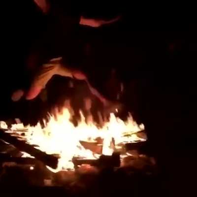 Bonfire Lit