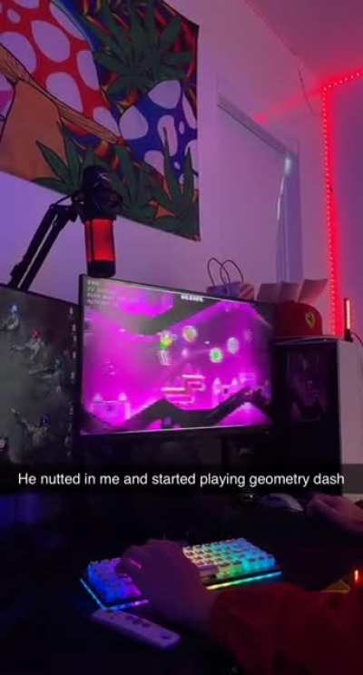 Ayo he playin wow