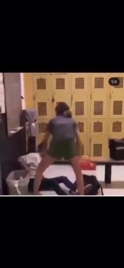Idk if this has been posted on here but jeeeez she got pummeled