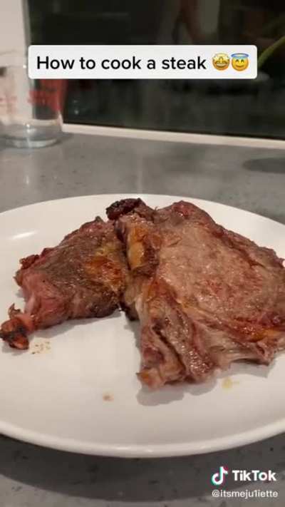 THATS NOT HOW YOU COOK STEAK!??!? 😨