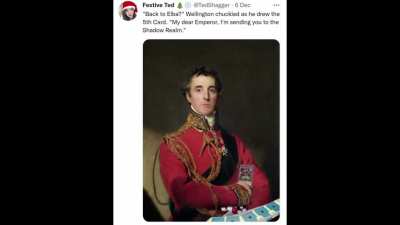 Napoleon moment.