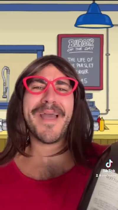 Linda Belcher celebrates Pride Month 🏳️&zwj;🌈 (📽 @jose_hoseb via TikTok)  
