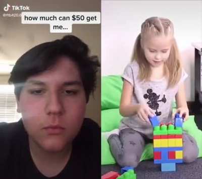 Why would he duet this? It's a fucking child bro.