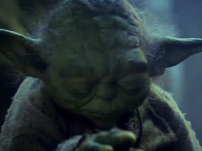 yoda is brown