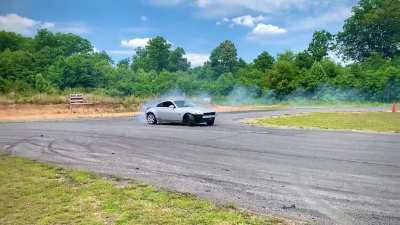 Finally got to take my $1800 wrecked Z out. Did pretty well all things considered!