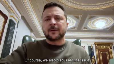"We are working as hard as possible with partners to enhance Ukrainian air defense. (...) This Russian regime repeats the evil it has already done but tries to make each strike more painful." - President Zelenskyy's address, 8th December 2023