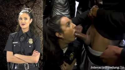Rookie cops first day on the job