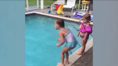 an innocent push