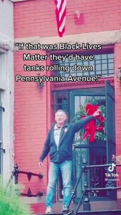 Guy on porch 2024 🇺🇸