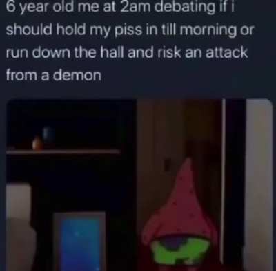 this must have happened to everyone as a kid
