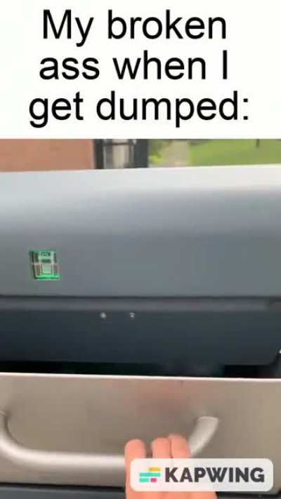 I'm just trash