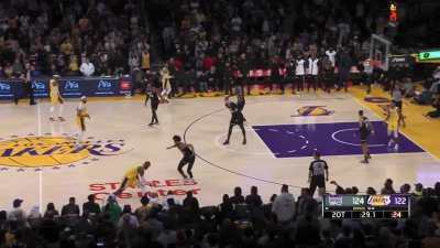 [Highlight] Fox and LeBron trade clutch buckets late in double OT