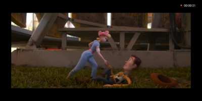 Woody breaks up Bo Peep