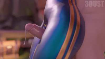 Chun-Li - "Thighjob Remastered" (ThreeDust)