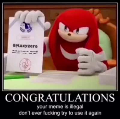 No puede volver a usar ese meme
