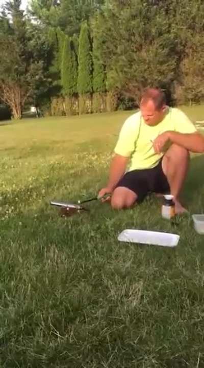 I'll just shoot this little cannon