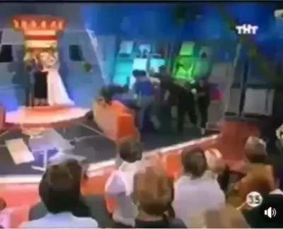 Abrupt chaos at a marriage talkshow