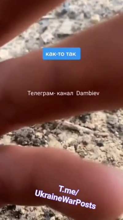 Ukrainian soldiers under fire from Russian artillery in the East of Ukraine, a very close call for the Ukrainian lads. Godspeed.