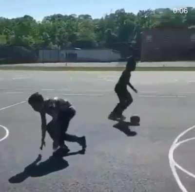Just two buddies ballin&lsquo;