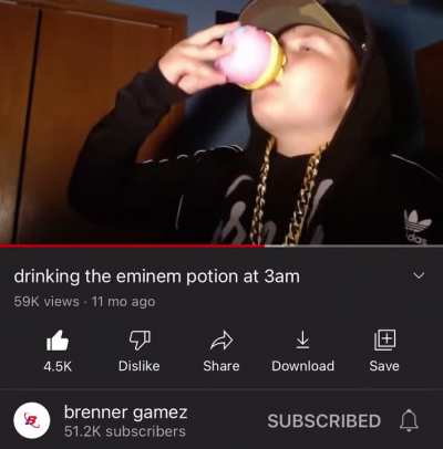 he drink rap