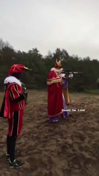 Saint Nick couldn't dodge the draft